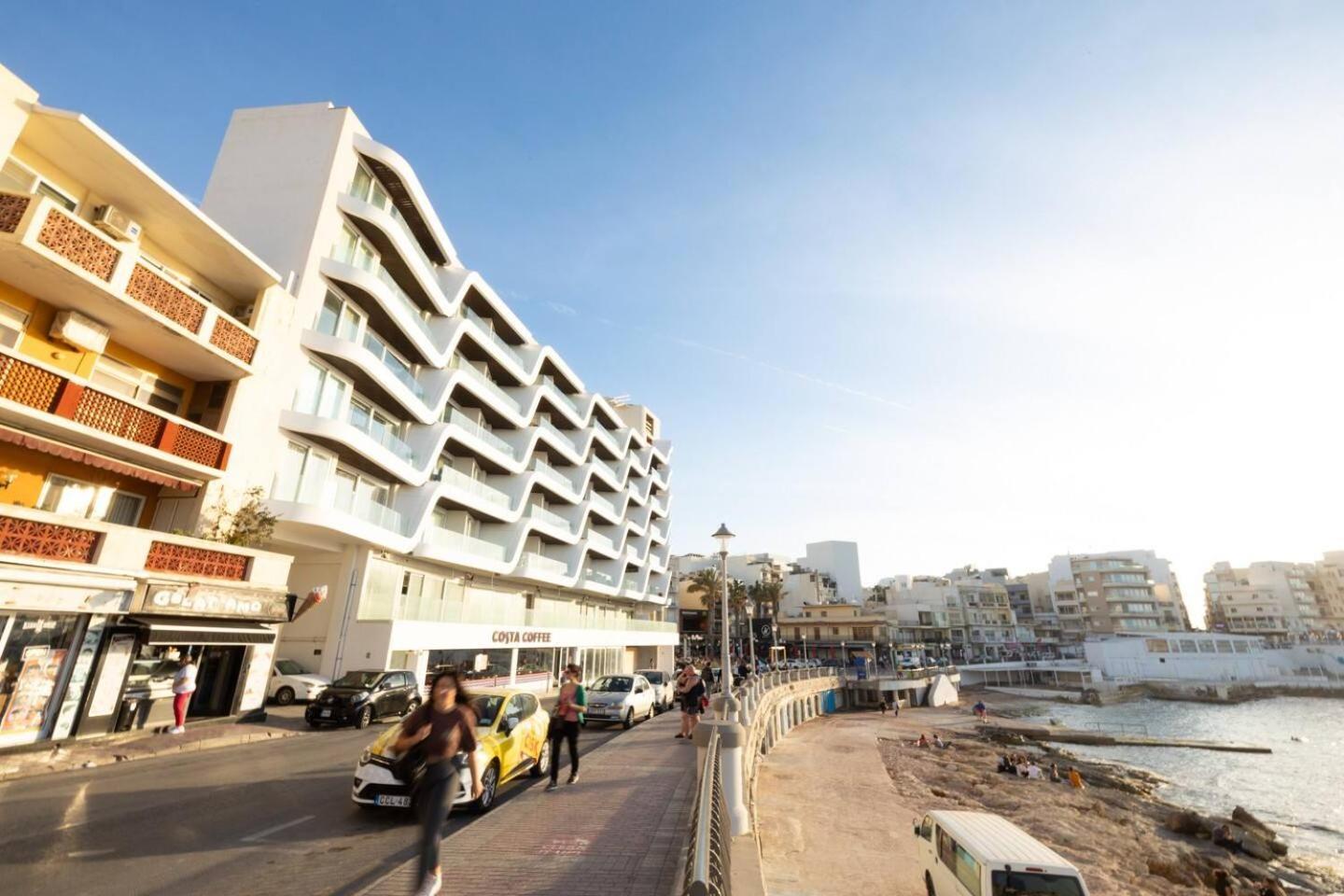 Ivory Suite Seafront With Views!- Fl 15 By Homely San Pawl il-Baħar Kültér fotó